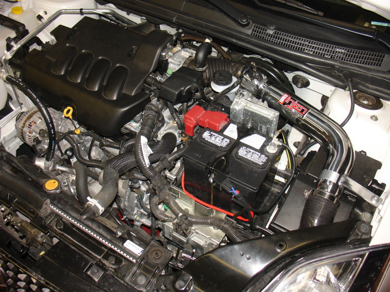 Injen Polished Cold Air Intake 12 Nissan Sentra 2.0L 4 Cyl SP1969P Photo - Mounted