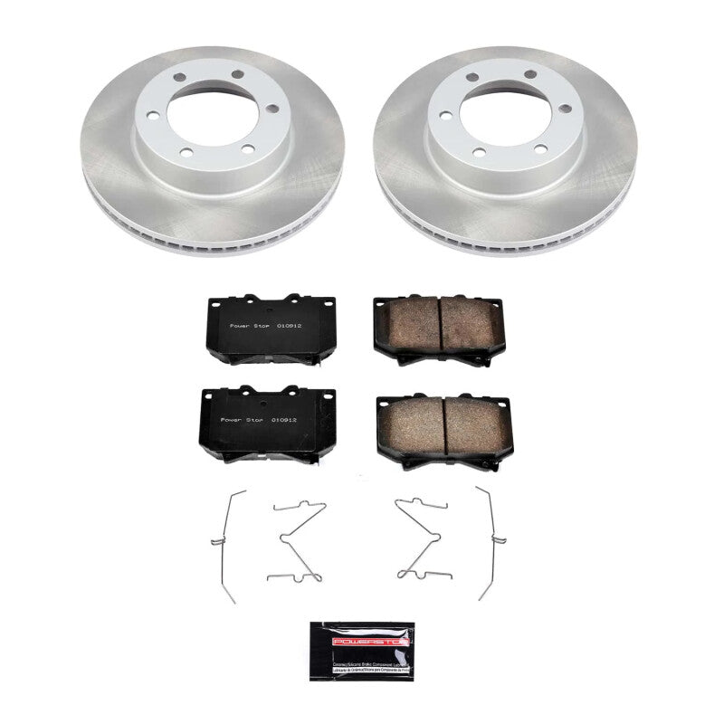 PowerStop Power Stop 00-02 Toyota Tundra Front Semi-Coated Rotor Kit SC2323 SC2323 Photo - Primary