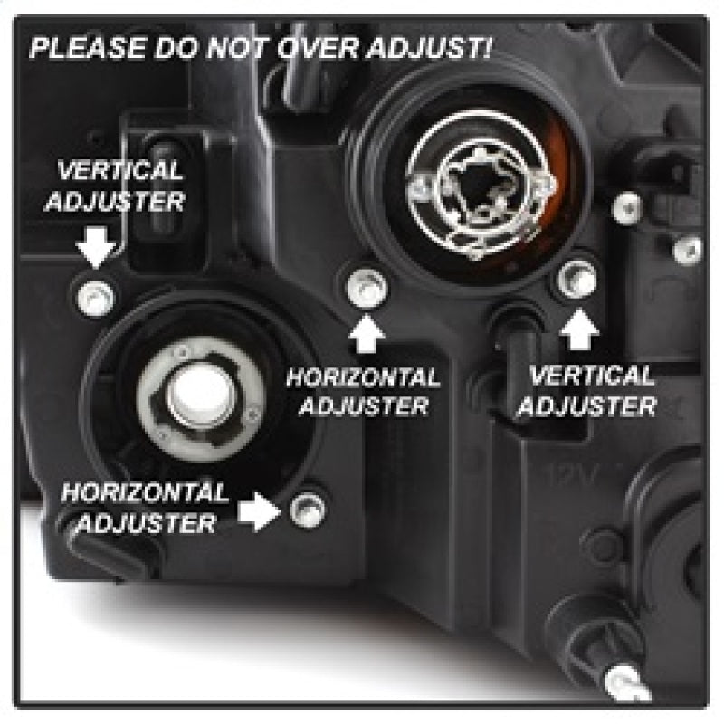 Spyder Dodge Ram 13-15 Projector Headlights Light Bar DRL Smoke PRO-YD-DR13-LBDRL-SM 5081735 5081735 Photo - Unmounted