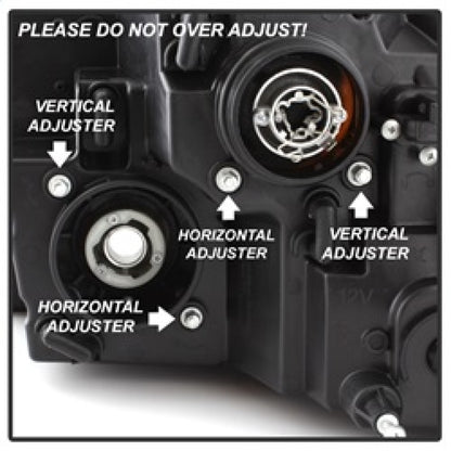 Spyder Dodge Ram 13-15 Projector Headlights Light Bar DRL Smoke PRO-YD-DR13-LBDRL-SM 5081735 5081735 Photo - Unmounted
