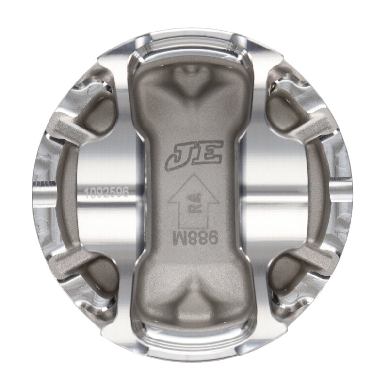 JE Pistons 91-98 Mitsubishi 3000 GT 6G72 91.1mm Bore / -15.5 Dish Pistons - Set of 6 321330 321330 User 6