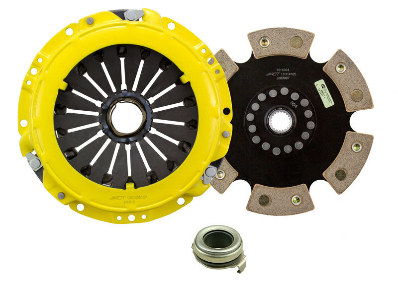 ACT HD Clutch Kit 6 Puck Solid Hyundai Tiburon Base L4 97-02 HY1-HDR6 Photo - Primary