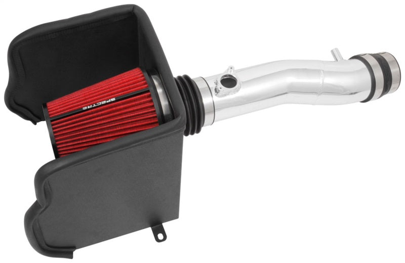 Spectre 16-18 Toyota Tacoma V6-3.5L F/I Air Intake Kit - Polished w/Red Filter 9060 9060 Photo - Primary