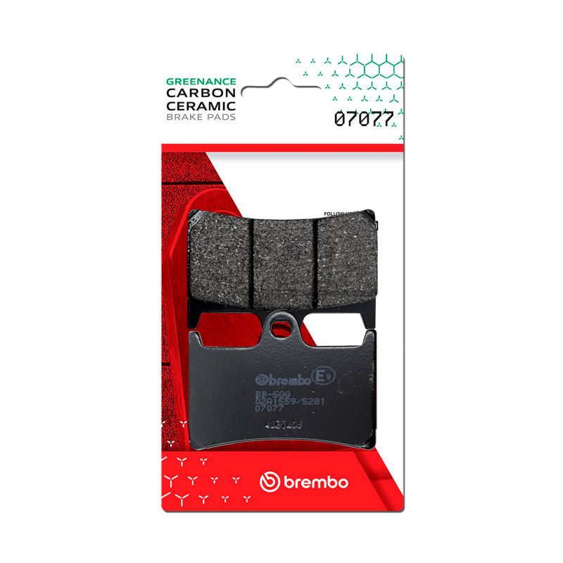 Brembo OE Yamaha Tmax Carbon Ceramic Brake Pad - Front 07077 07077 User 1
