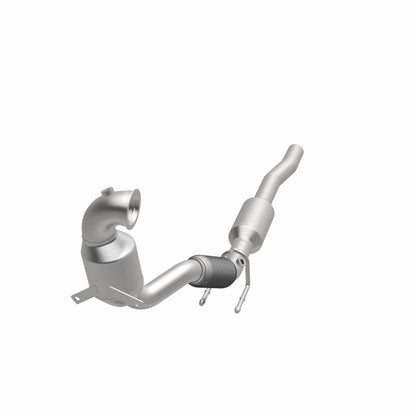 Magnaflow 16-18 Volkswagen Jetta L4 OEM Underbody Single Direct Fit Converter 280134 280134 360 Degree Image Set