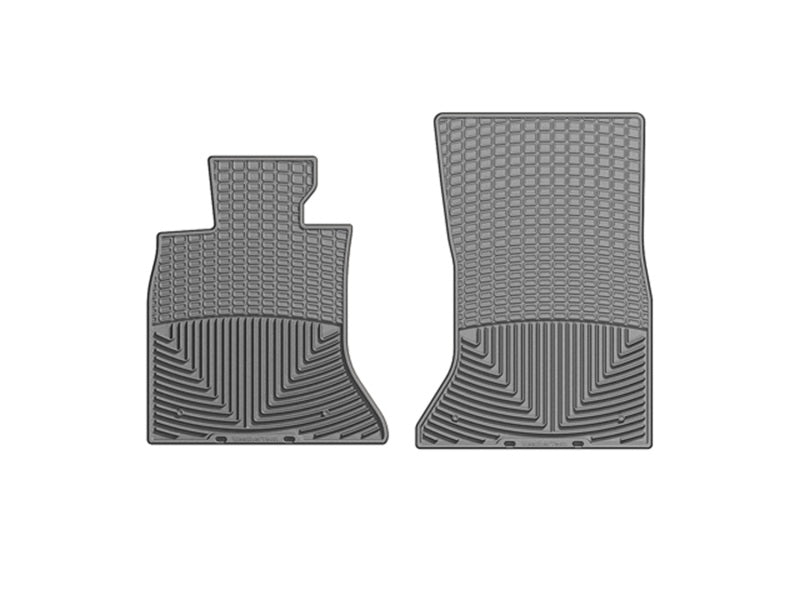 WeatherTech WT Rubber Mats - Front - Grey Floor Mats Floor Mats - Rubber main image