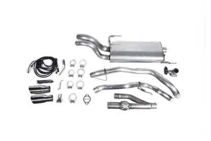 ROUSH 2015-2020 Ford F-150 2.7L/3.3L/3.5L/5.0L Active Cat-Back Exhaust Kit (Excl. Raptor & Short Cab 422104 422104 Photo - out of package