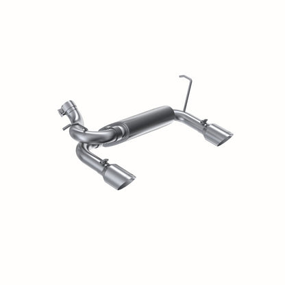 MBRP 07-14 Jeep Wrangler/Rubicon 3.6L/3.8L V6 Axle-Back Dual Rear Exit S5528AL Photo - Primary