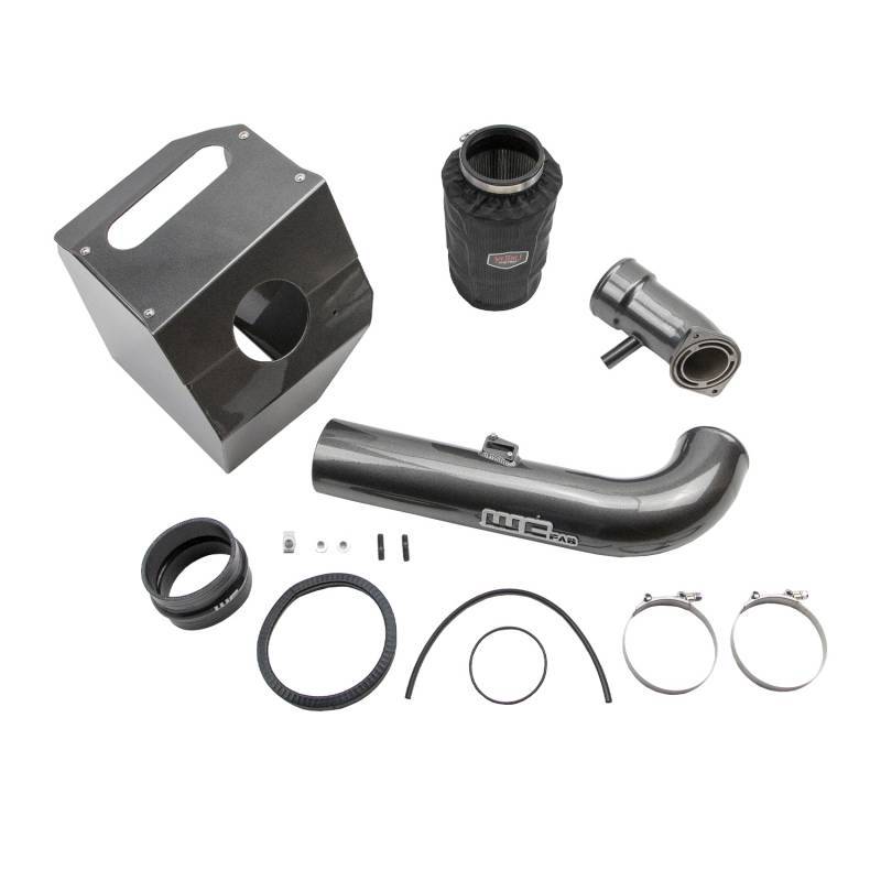 Wehrli 17-19 Chevrolet 6.6L L5P 4in Intake Kit Stage 2 - Gloss Black WCF100360-GB