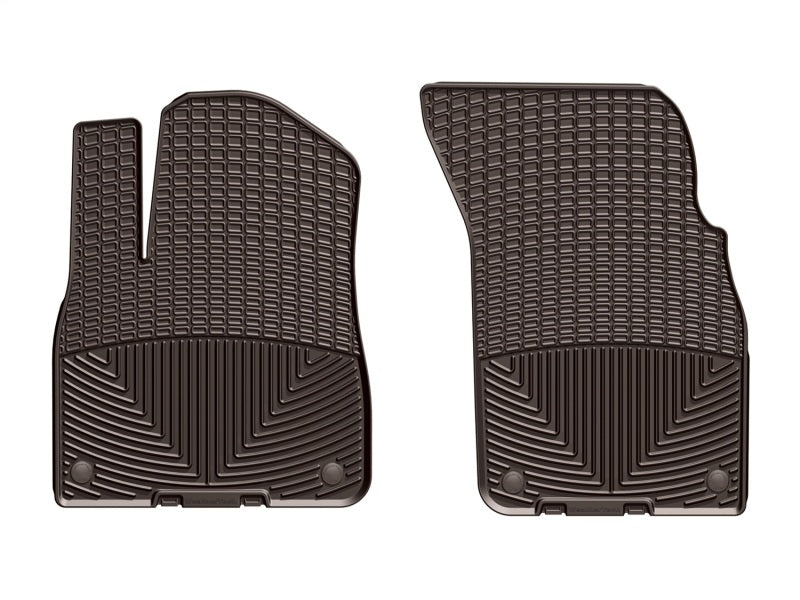 WeatherTech 2017+ Audi Q7 Front Rubber Mats - Cocoa W376CO W376CO Photo - Primary