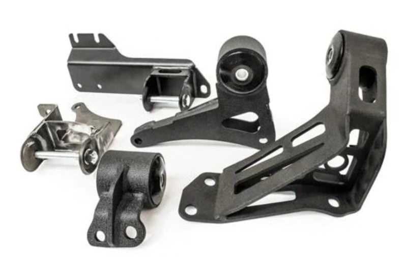 Innovative 90-93 Integra K-Series Black Steel Mounts 95A Bushings (Not K24 Trans) 99351-95A