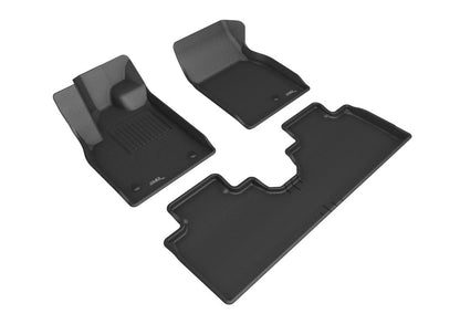 3D MAXpider 2021 Ford Mustang Mach-E Kagu 1st & 2nd Row Floormat - Black L1FR13801509 L1FR13801509 Photo - Primary