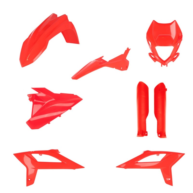 Acerbis 20-22 Beta RR/RC Full Plastic Kit - Original 22 - Red 2936260145 2936260145 Photo - Primary