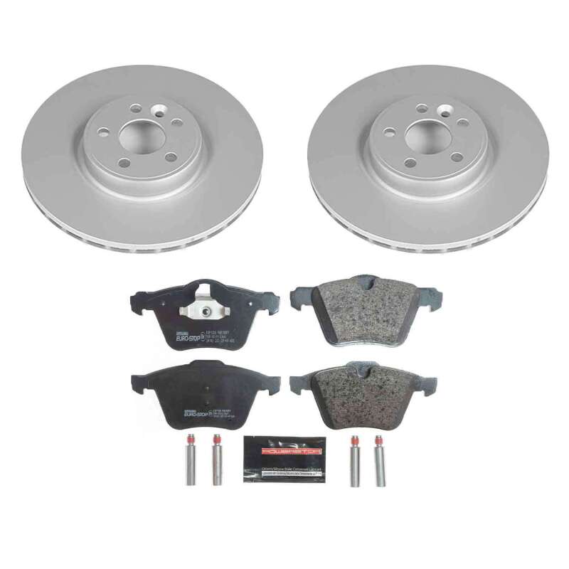 Power Stop 15-18 Volvo S60 Front Euro-Stop Brake Kit ESK4699A ESK4699A Photo - Primary