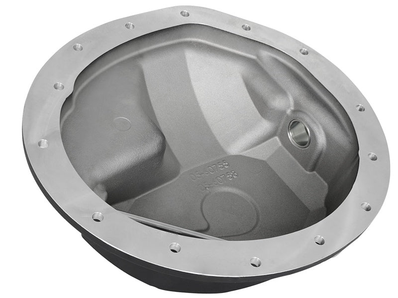 aFe Pro Series Rear Differential Cover Kit Black w/Machined Fins, Gear Oil 46-70362-WL Photo - Unmounted