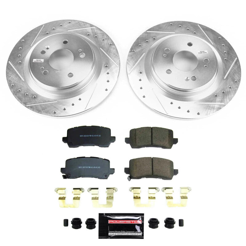 PowerStop Power Stop 21-22 Honda Odyssey Rear Z23 Evolution Brake Kit K8768 K8768 Photo - Primary