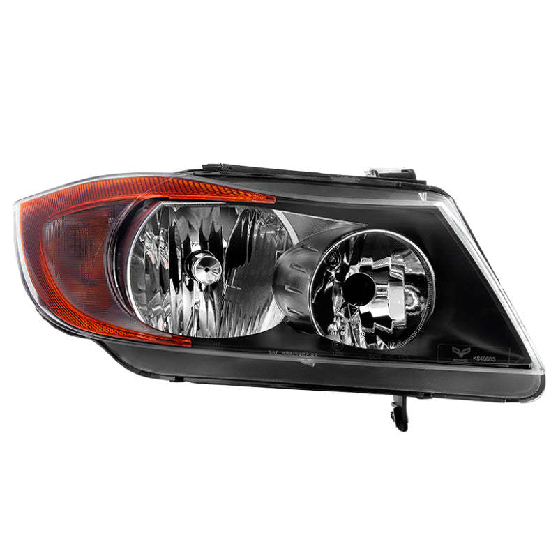 SPYDER xTune BMW E90 06-08 Sedan Halogen Model only Passenger Side Headlight -OEM Right HD-JH-BE90-H-OE-R 9035067 9035067 Photo - Primary