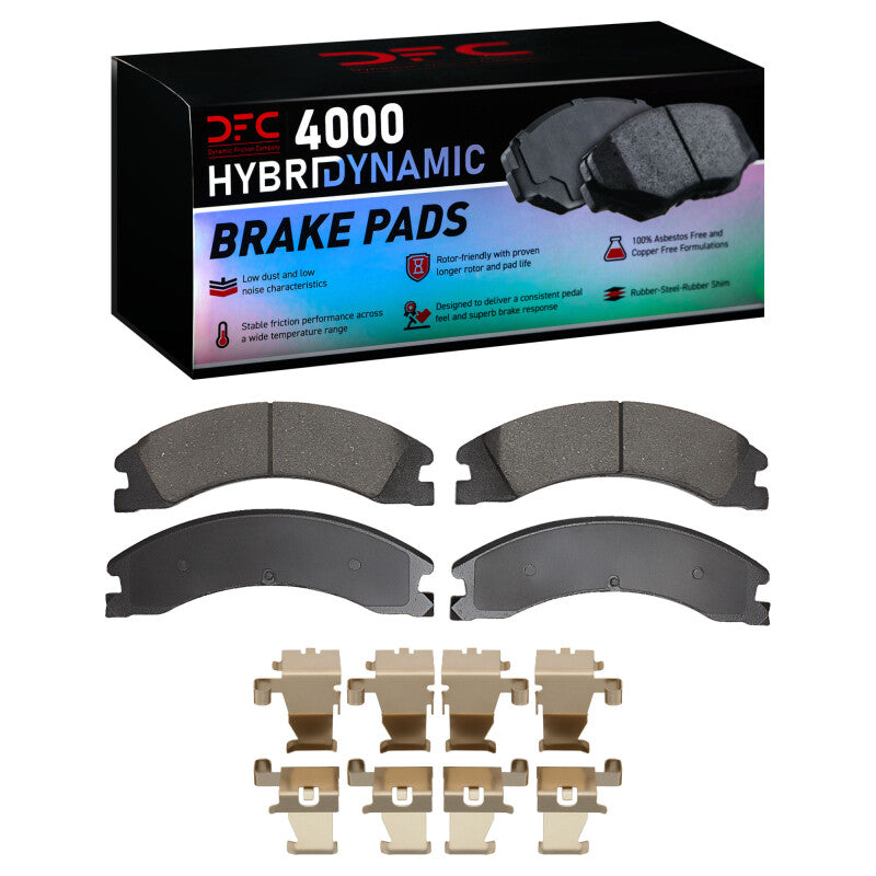 DFC DFC 4000 HybriDynamic Brake Pads Brakes, Rotors & Pads Brake Pads - OE main image
