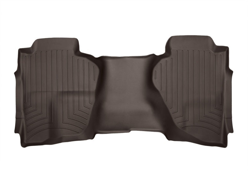 WeatherTech 2019+ Chevrolet Silverado 1500 Rear FloorLiner HP - Cocoa 4714362IM 4714362IM Photo - Primary