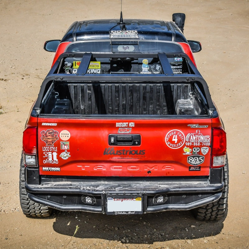 Westin 05-21 Toyota Tacoma 5ft Bed Overland Cargo Rack - Textured Black 51-10015 51-10015 Photo - Mounted
