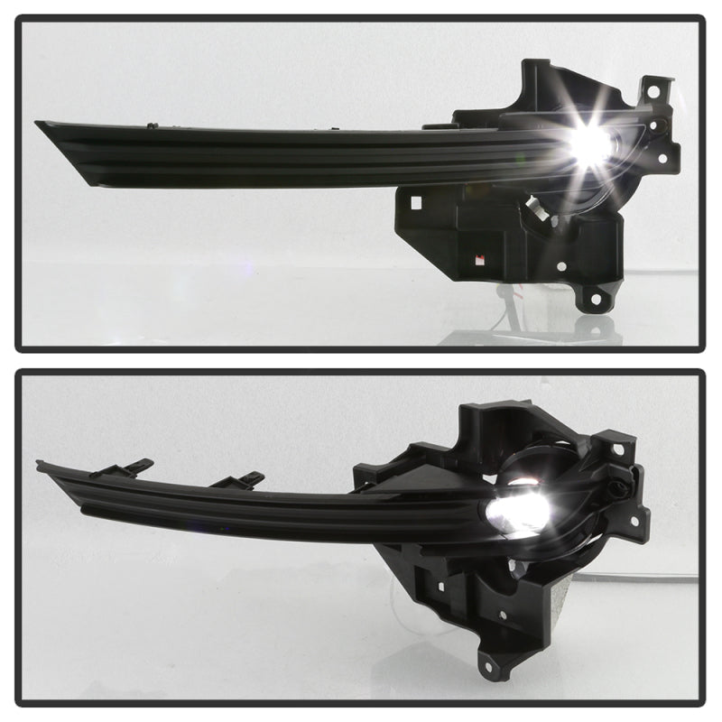 Spyder 17-18 Mazda CX-5 OEM Style Full LED Fog Light w/Switch - Clear (FL-MCX52017-LED-C) 9043352 9043352 User 5