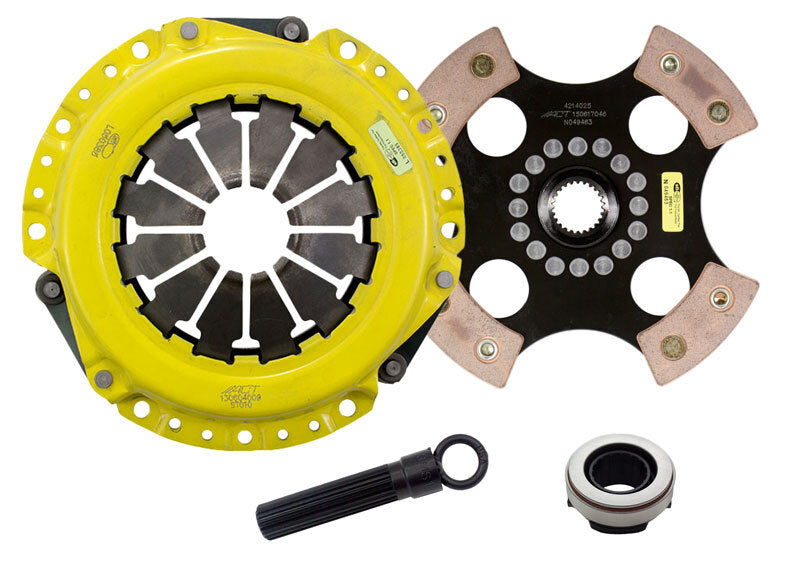 ACT HD Clutch Kit 4 Puck Solid Saturn SC Series Base L4 91-99 ST1-HDR4 Photo - Primary