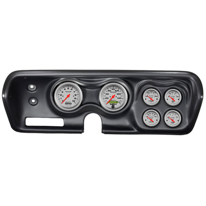 Autometer Ultra-Lite Kit 71-74 Charger/ GTX/ Road Runner Dash Kit 6pc Tach/MPH/Fuel/Oil/WTMP/Volt 7030-UL 7030-UL Photo - Primary