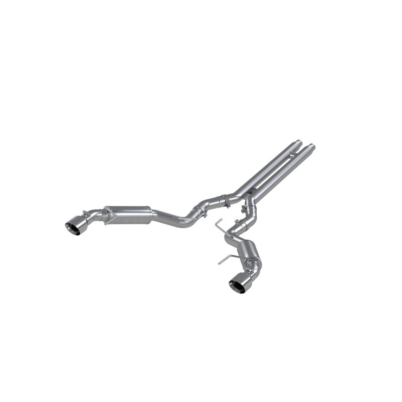 MBRP 15 Ford Mustang GT 5.0 3in Cat Back Dual Split Rear Race Version 4.5in S7278409 Photo - Primary