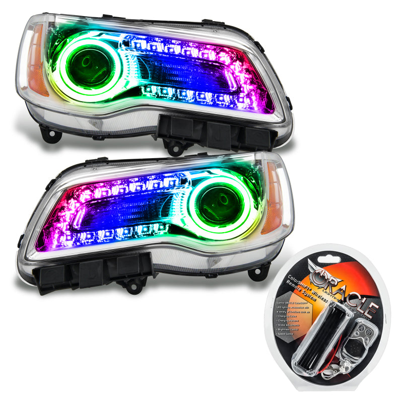 ORACLE Lighting Oracle 11-14 Chrysler 300C SMD HL - Chrome - NON HID - ColorSHIFT DRL - ColorSHIFT 7730-330 7730-330 Photo - Primary