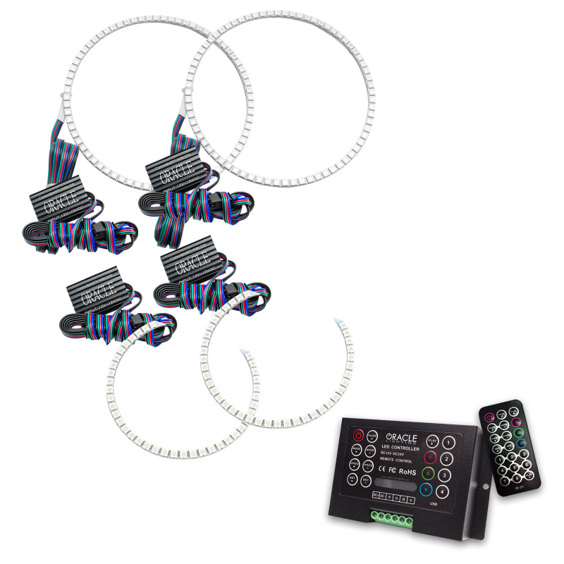 ORACLE Lighting Oracle Dodge Durango 11-13 Halo Kit - ColorSHIFT w/ 2.0 Controller 2646-333 2646-333 Photo - in package
