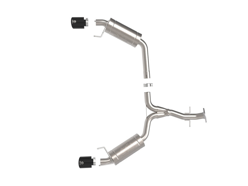aFe POWER Takeda 06-13 Lexus IS250/IS350 SS Axle-Back Exhaust w/ Black Tips 49-36055-B 49-36055-B Photo - Unmounted