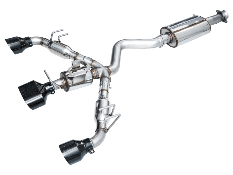 AWE Tuning 2023+ Toyota GR Corolla Touring Edition Exhaust - Diamond Black Tips 3015-53472 3015-53472 Photo - Primary