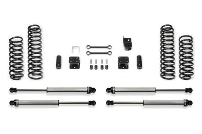 Fabtech 07-18 Jeep JK 4WD 4-Door 3in Sport System w/DL Shocks K4048DL K4048DL Photo - Primary