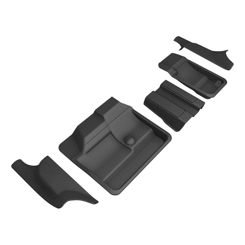 3D MAXpider 17-21 Tesla Model Y Kagu 3rd Row Floormats - Black L1TL03631509 L1TL03631509 Photo - Unmounted