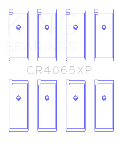 King Engine Bearings King Nissan KA-24DE (Size STDX) Performance Rod Bearing Set CR4065XPSTDX CR4065XPSTDX Photo - Primary