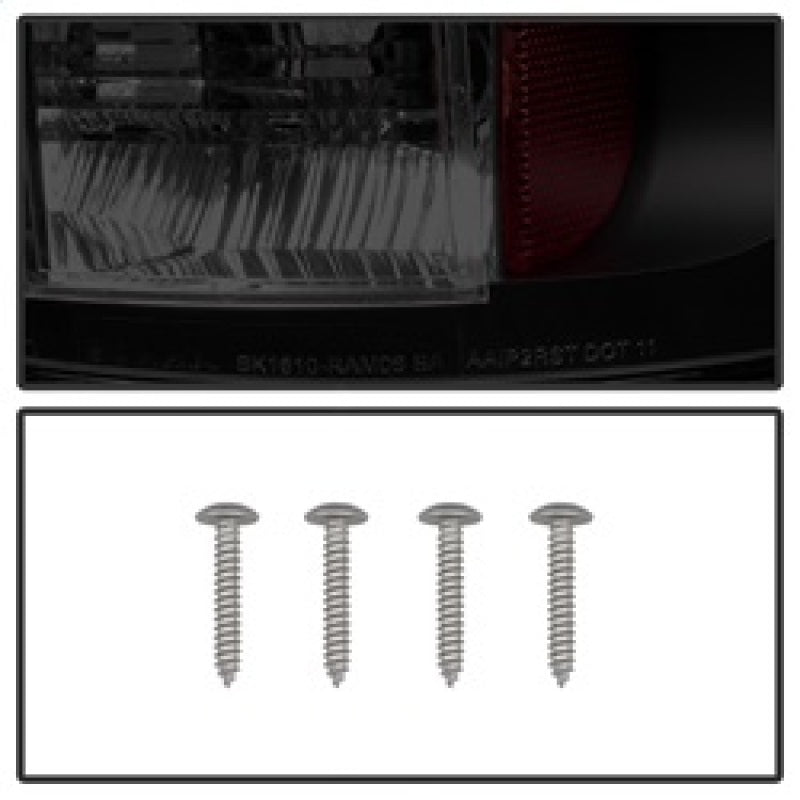 Spyder Dodge Ram 02-06 1500/Ram 2500/3500 03-06 LED Tail Light Black Smoke ALT-YD-DRAM02-LED-BSM 5078094 5078094 Photo - Unmounted