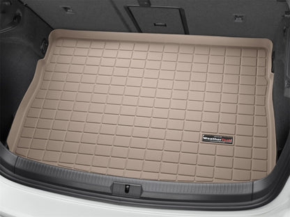 WeatherTech 2015+ Volkswagen Golf R (5 Door Hatch) Cargo Liners - Tan 41807 41807 Photo - Mounted