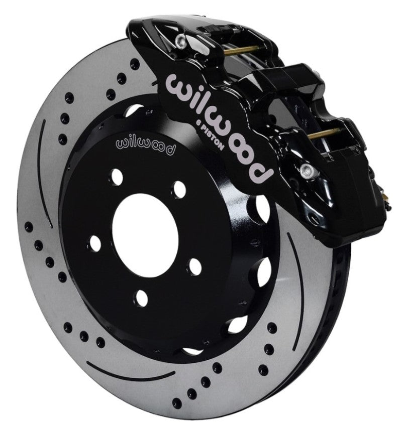 Wilwood AERO6 Front Hat Kit, 14.00, Drilled, 2016-Up Camaro 140-14288-D User 1