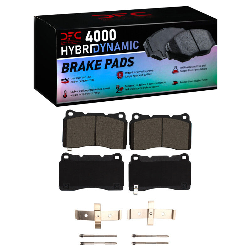 DFC DFC 4000 HybriDynamic Brake Pads Brakes, Rotors & Pads Brake Pads - OE main image
