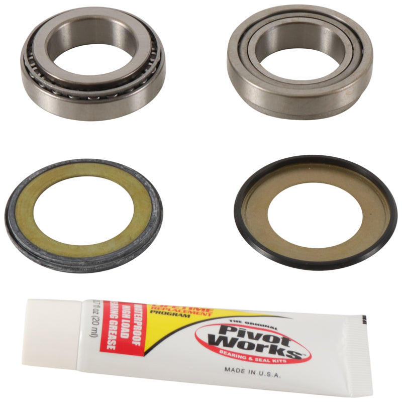 Pivot Works 10-13 Honda CRF250R PW Steering Stem Bearing Kit PWSSK-H05-420 PWSSK-H05-420 Photo - Primary