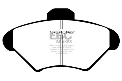 EBC Disc Brake Pad Set DP51143NDX Photo - Primary