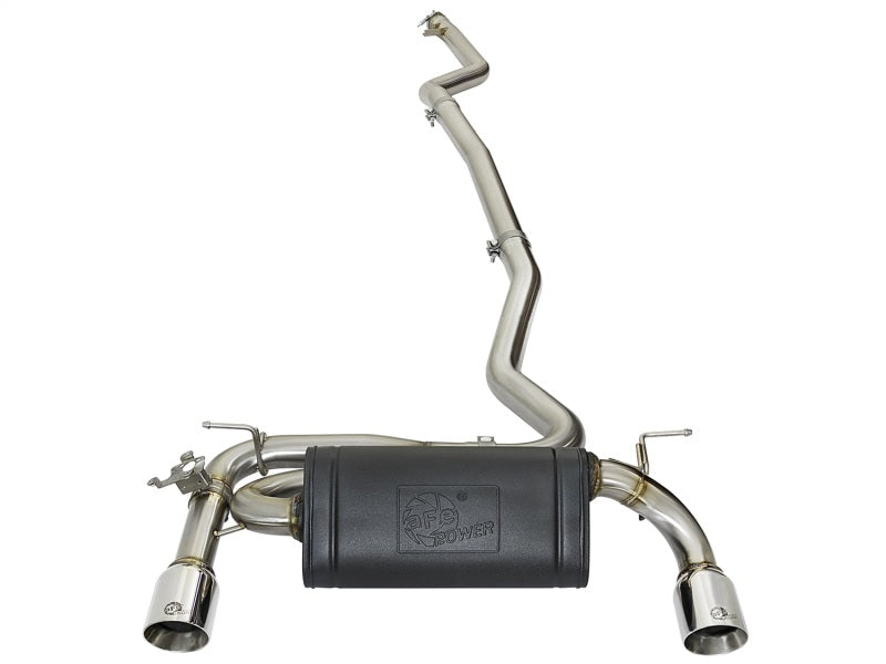 afe POWER MACH Force-Xp 16-17 BMW 340i/340ix/ 3.0L 304 SS Cat-Back Exhaust System 49-36334-P 49-36334-P Photo - Unmounted
