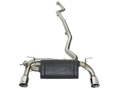 afe POWER MACH Force-Xp 16-17 BMW 340i/340ix/ 3.0L 304 SS Cat-Back Exhaust System 49-36334-P 49-36334-P Photo - Unmounted