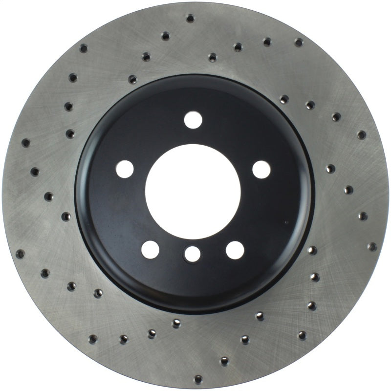 StopTech Sport Cryo Cross Drilled Brake Rotor; Front Left 128.34071R Photo - Primary