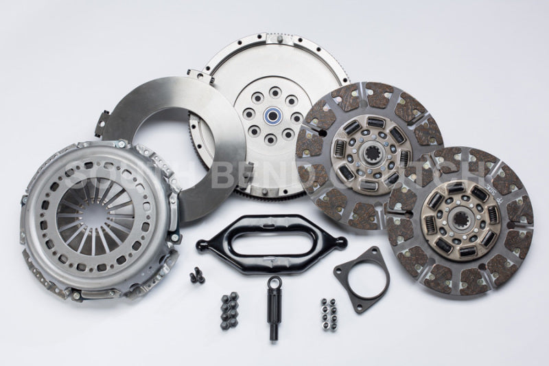 South Bend Clutch 94-04 Dodge RAM 1500-3500 5.9L Street Dual Disc Clutch Kit - Org Button Clutch SDD3250-5-ORG sdd3250-5-org Photo - Primary