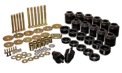 Energy Suspension Body Mount Set Black Jeep Wrangler All 1987-2006 2.4108G Photo - Primary