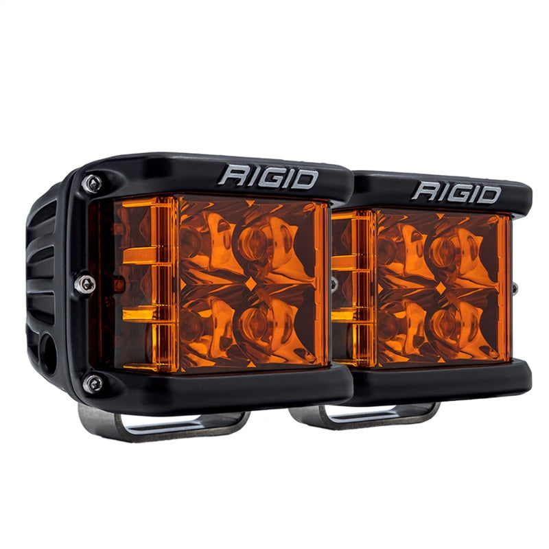 Rigid Industries D-SS Spot w/ Amber PRO Lens (Pair) 262214 262214 Photo - Unmounted