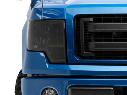 Raxiom 09-14 Ford F-150 Axial OEM Style Rep Headlights- Chrome Housing- SmokedLens T551344 T551344 Photo - Close Up