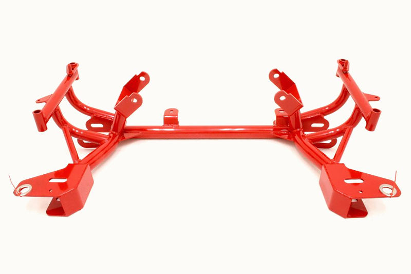 BMR 98-02 4th Gen F-Body K-Member w/ Turbo LS1 Motor Mounts and STD. Rack Mounts - Red KM013R KM013R Photo - Primary