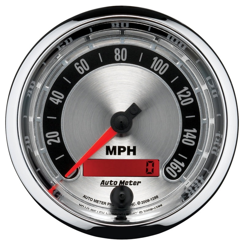 Autometer Gauge Kit, 5 Pc., 3 3/8" & 2 1/16", Elec. Speedometer, American Muscle 1202 User 1